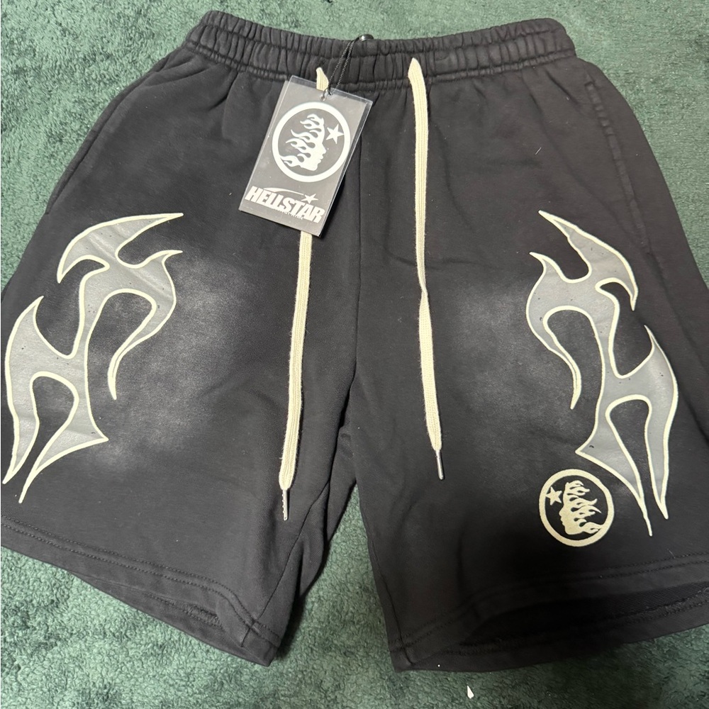 Black Hellstar Men's Shorts